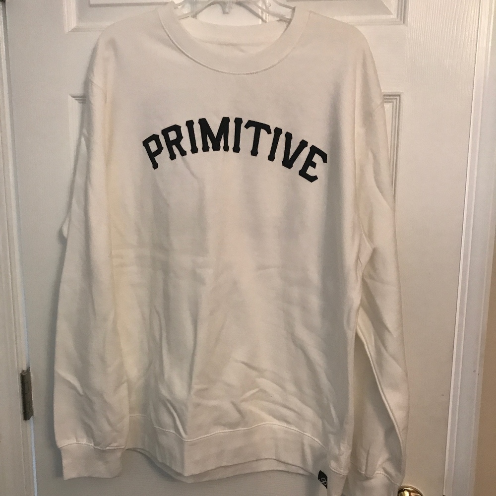 Primitive Mens Crew Sweatshirt Sz L